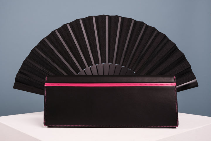 Clutch Abanico Pavo Real